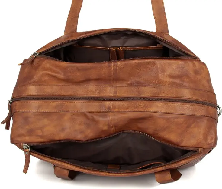 Brian - Leren weekendtas - Reistas -17inch