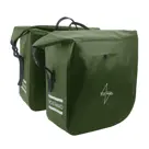 Voltano Dubbele Fietstas Rolltop Urban Green