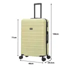 BlockTravel reiskoffer - L - TSA-slot - 95L