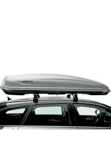 Hapro Traxer 8.6 dakkoffer Silver Grey