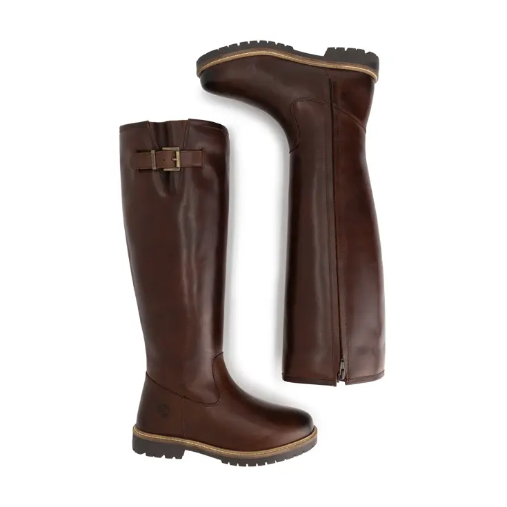 Travelin' Dannemare Dames Hoge laarzen - Wol