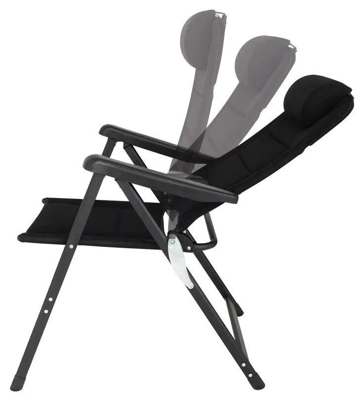 Eurotrail Campingstoel Chateau - Zwart