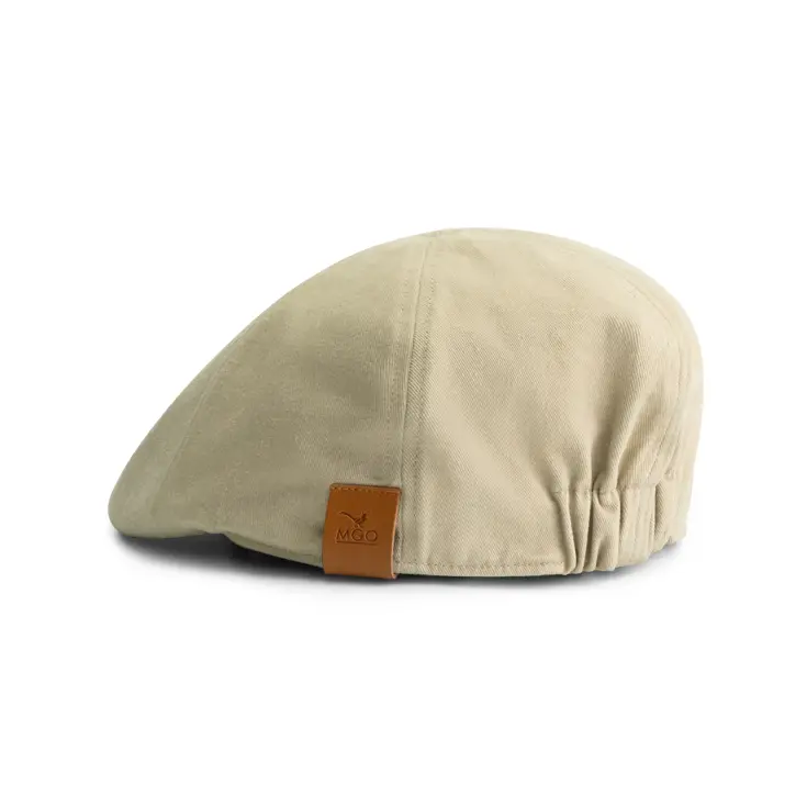 Bourne Unisex - Flatcap - Katoen - Zand