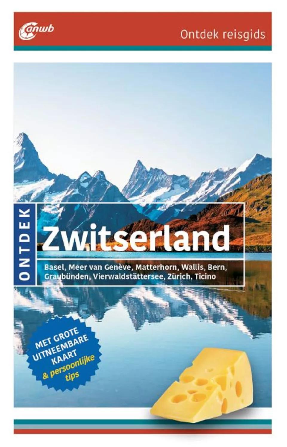 ANWB  Ontdek reisgids Zwitserland main product image