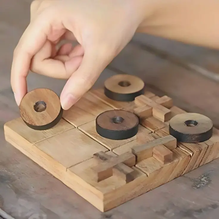 Boter Kaas Eieren – Houten Spel