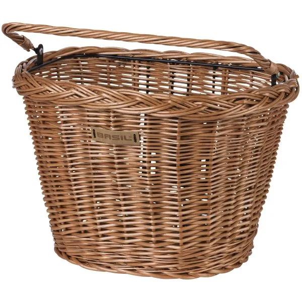 Basil  Fietsmand Bremen Wicker Kf  Bruin main product image