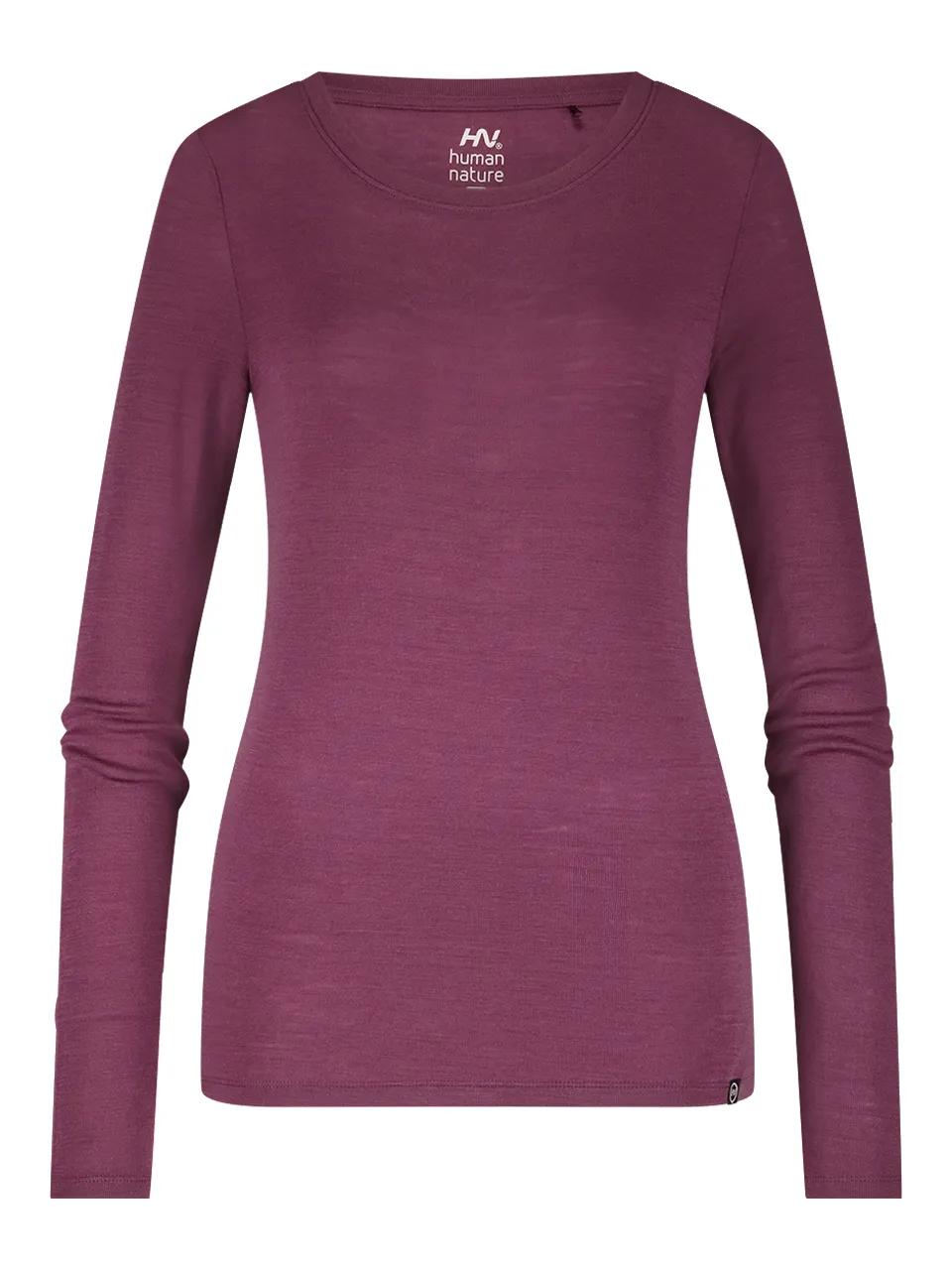 ANWB  Merano  Thermoshirt dames  Human Nature  Bordeaux   L