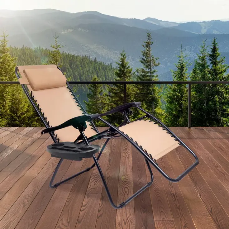 LifeGoods Opvouwbare Tuinstoelen