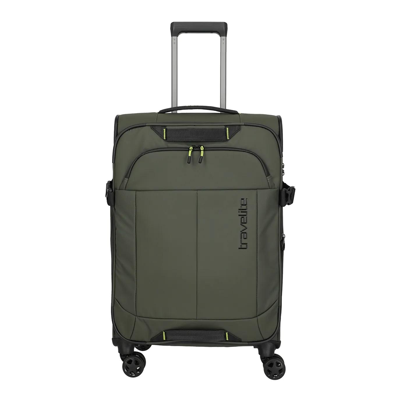 Travelite  Briize 4W Trolley M khaki Groen  Groen main product image