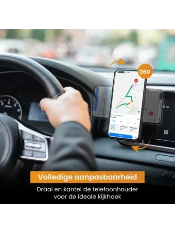 Telefoonhouder Auto Magneet 360˚C Rotatie