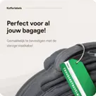 Aluminium Bagagelabel – 2 stuks – Groen