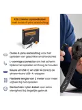 Oplaadkabel geschikt voor Garmin Horloge - 2 m