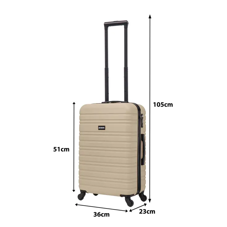 Reiskoffer S ABS 39L met TSA-slot en 360° wielen
