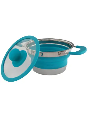 Eurotrail Opvouwbare Pan met deksel S