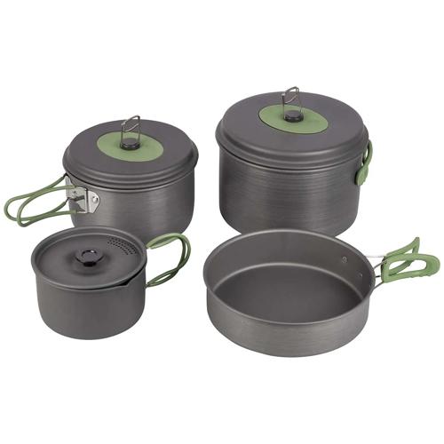 Pannenset Explorer XL 4-Delig Alu
