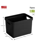 Sigma home - Opbergbox - 18L - 4-delig