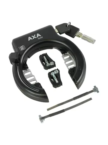 Axa ringslot Solid XL zwart