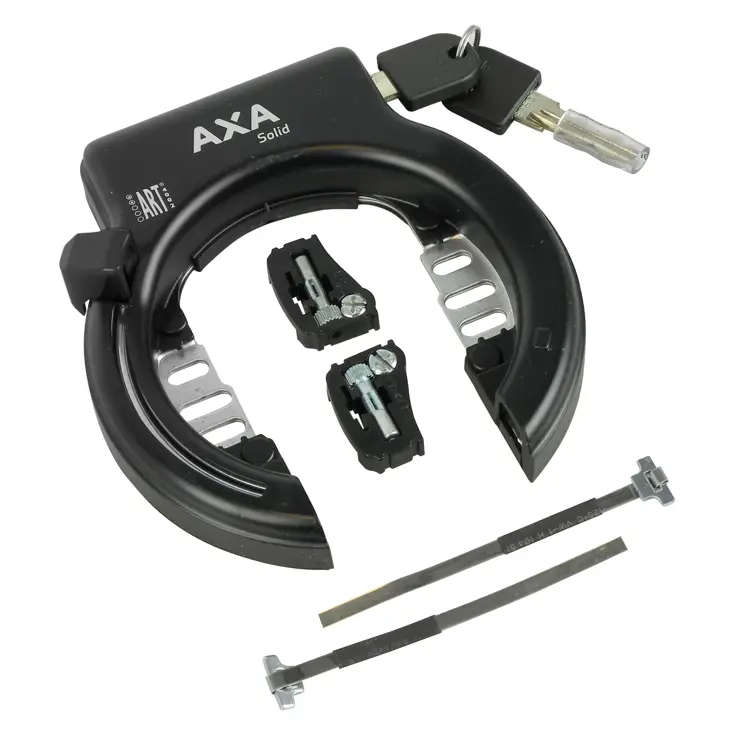 Axa ringslot Solid XL zwart
