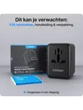 Travel Y35 - Wereldstekker - 35W 170+ landen