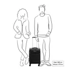 Roncato Joy Cabin Trolley 55/35 black |40 L