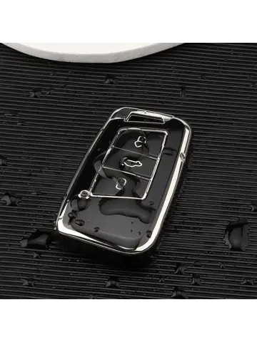 TPU Sleutelhoesje VW - Skoda - Seat Cupra zwart D3