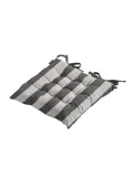 Amora - Kuipstoelkussen Hoge rug - Set van 4