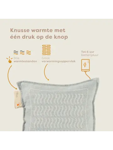 Pleafs Warmtekussen 45x45cm