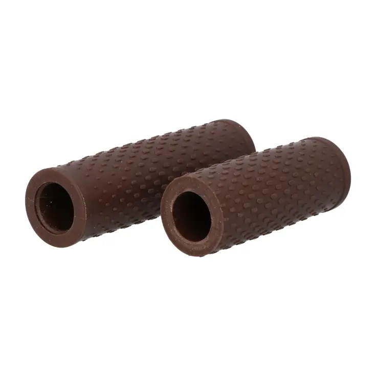 Comfortabele handvatten Soft Grip 119/92mm Bruin