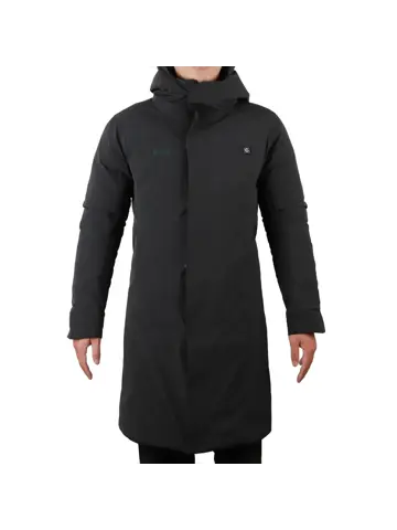 Pølar Warmste Verwarmde Dames Parkajas Zwart