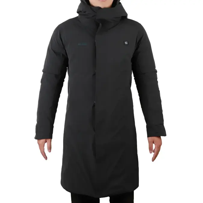 Pølar Warmste Verwarmde Dames Parkajas Zwart