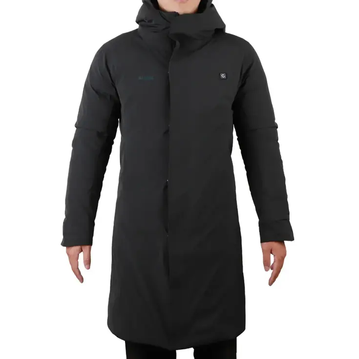 Pølar Warmste Verwarmde Dames Parkajas Zwart