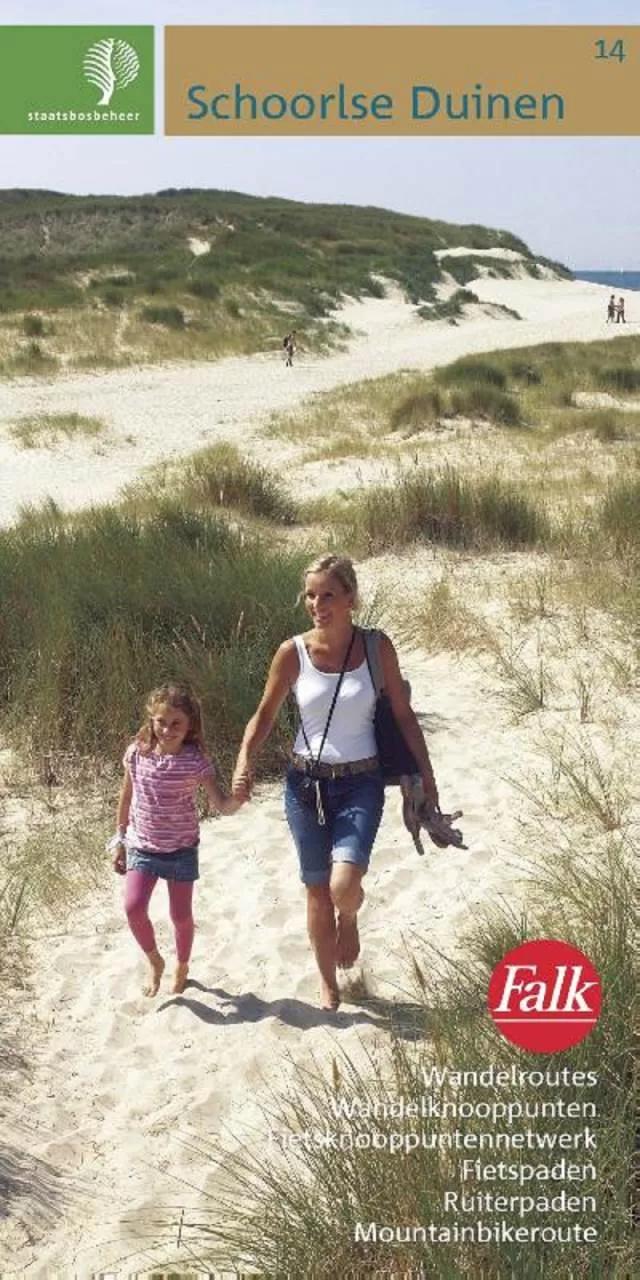 Falk  Wandelkaart SBB 14 Schoorlse Duinen