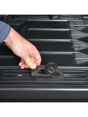 Twinnyload Dakkoffer NXT 530 Liter Glanzend-Zwart