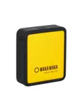 Draadloze powerbank met magnetische lader geel