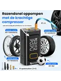 5-in-1 Starthulp & Bandenpomp - 2000A - 10,8 bar