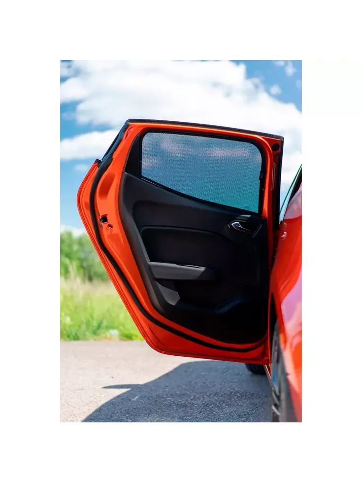 Renault Clio 5 deurs 2019 - Zonneschermen achterportieren - Car Shades