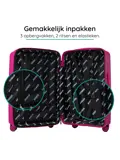 Anti breuk PP reiskoffer L - TSA-slot - 89 - 108L