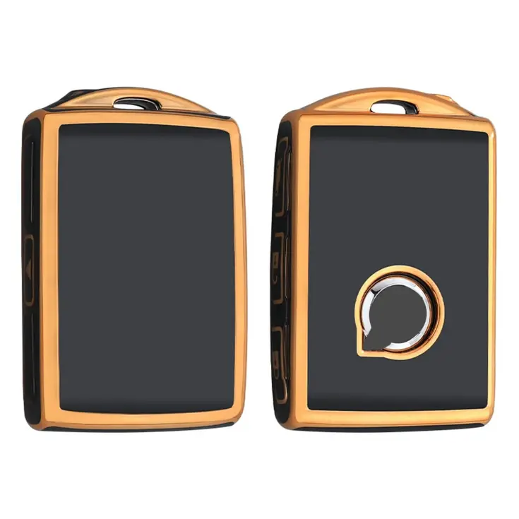 Dutch Shield Sleutelhoesje  Volvo goud