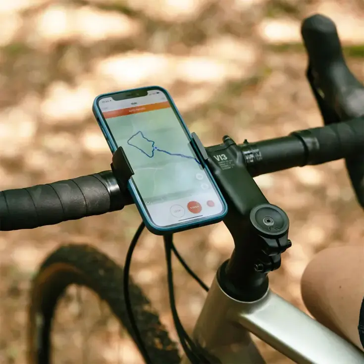 Universele Telefoonhouder Fiets - Zilver - Loop