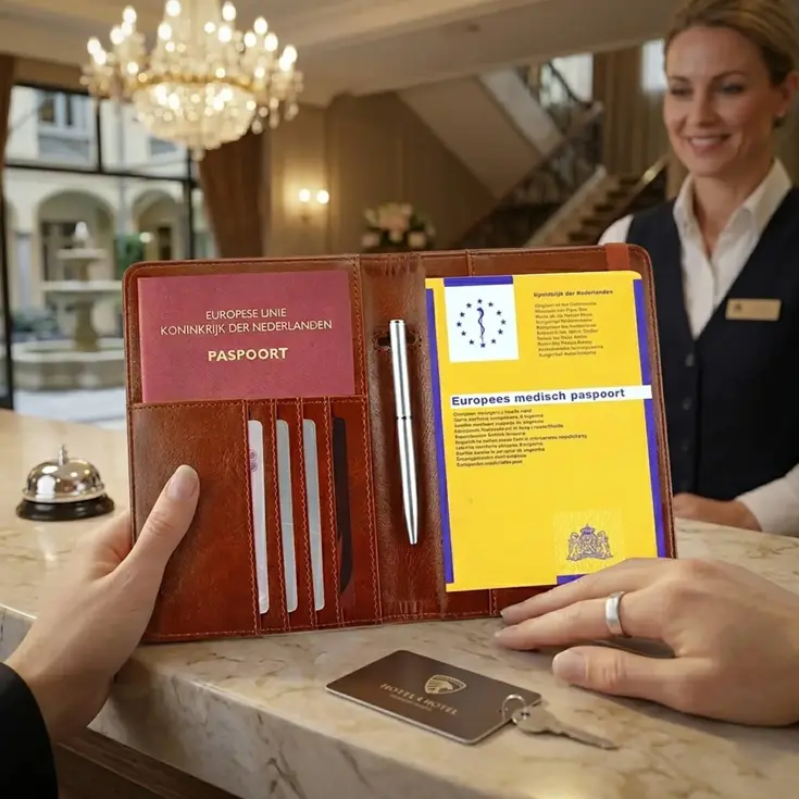 RFID Medisch Paspoort Hoes - Anti Skim Bescherming