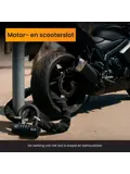 ART4 Kettingslot - 120 cm - Scooter en Motorslot
