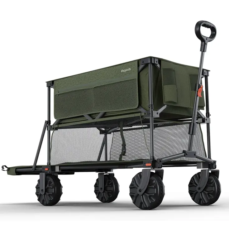 LifeGoods Dubbele Bolderkar – 200KG