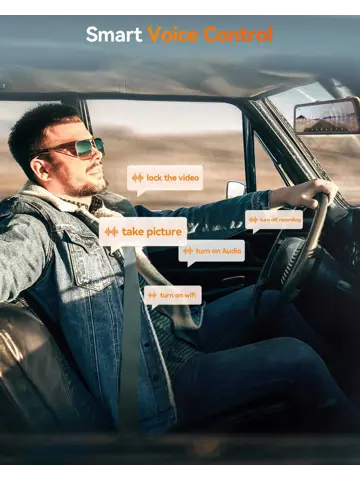 G900 Pro 4K Wifi GPS 128gb Mirror dashcam