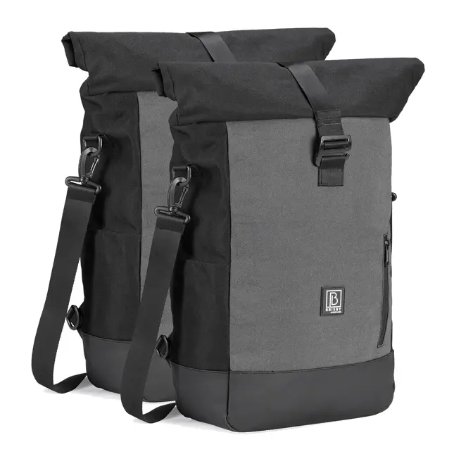 Brisby 40-52L 3-in-1 rolltop fietstassen