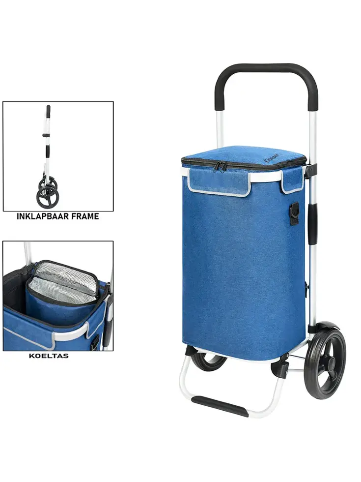 Allround Boodschappenwagen opvouwbaar 41 liter