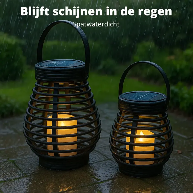 Solar Camping Lantaarn  - 2-pack