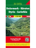 Wegenkaart Stiermarken - Karinthië