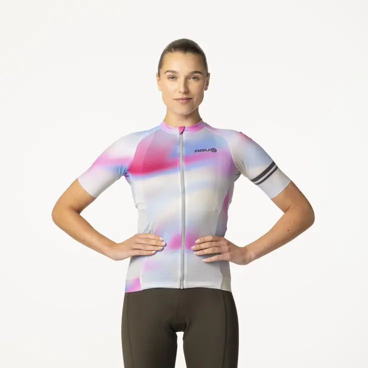 Gradient Swirl Fietsshirt Performance Dames