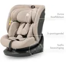 Cassie Luxe i-size/Isofix Autostoel - 360° rotatie