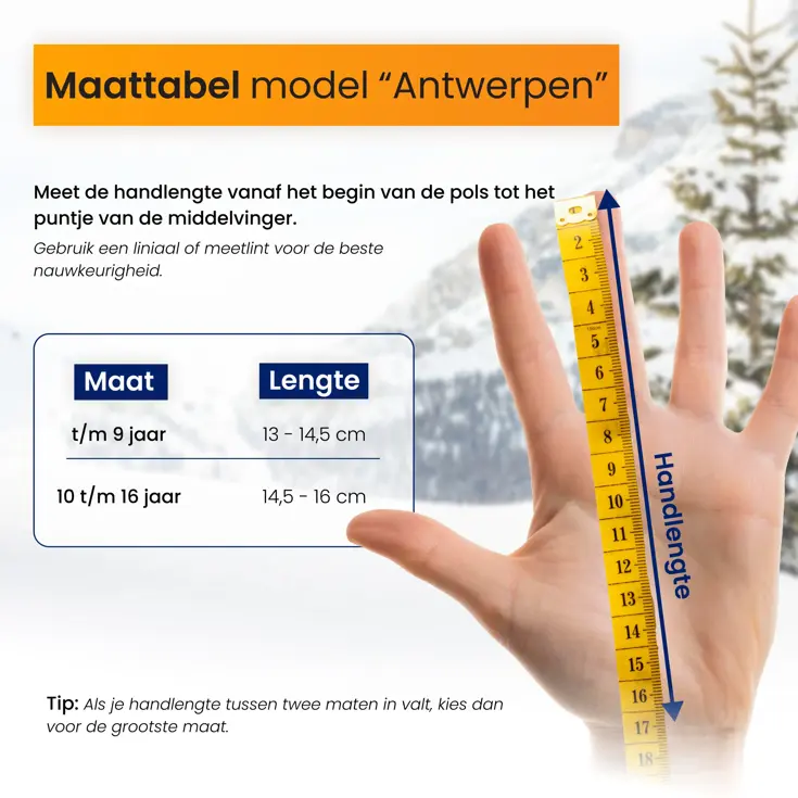 Touchscreen Kinderhandschoenen Winter
